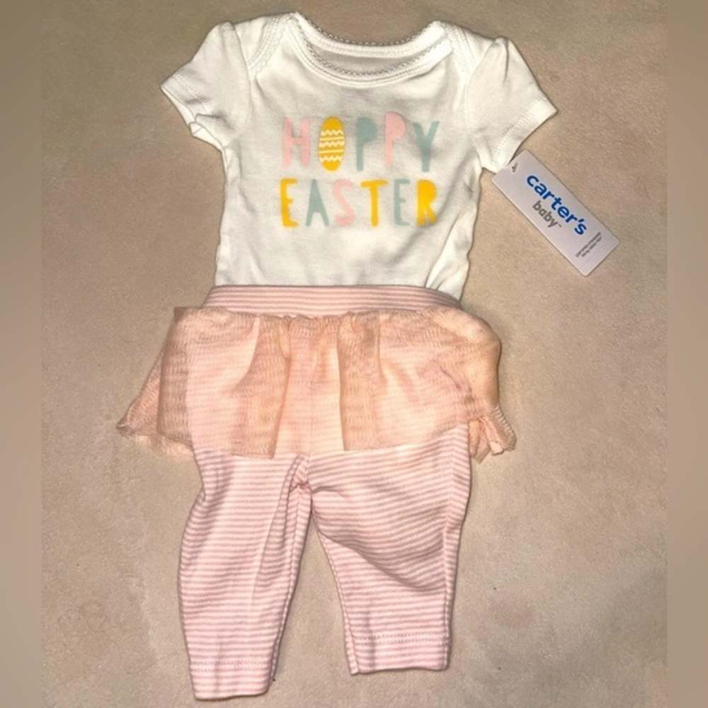 NWT Carter’s Baby “Hoppy Easter” Set